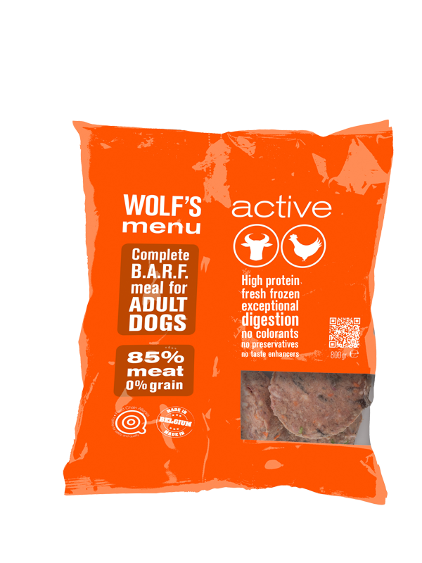 fresh frozen dog food